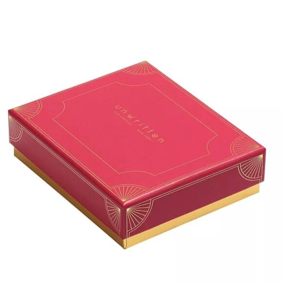 Unwritten Necklace Set Interchangeable Multi Color Glass Mix Match Pendant NIB - Picture 2 of 4